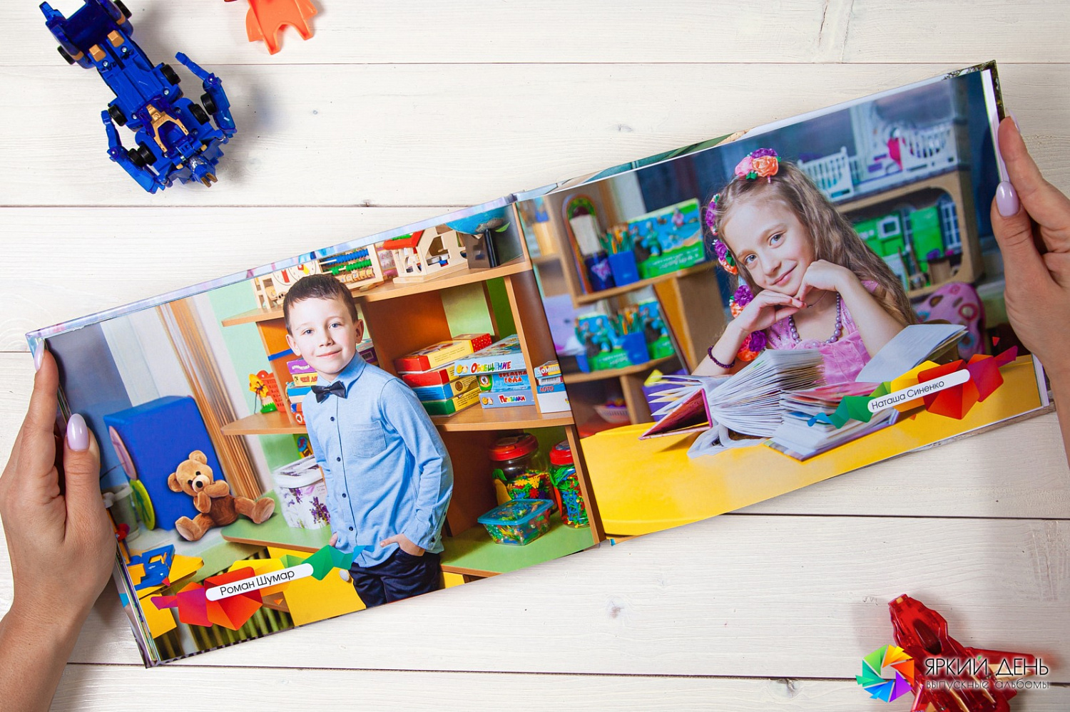 Выпускные фотоальбомы для детских садов «Премиум»