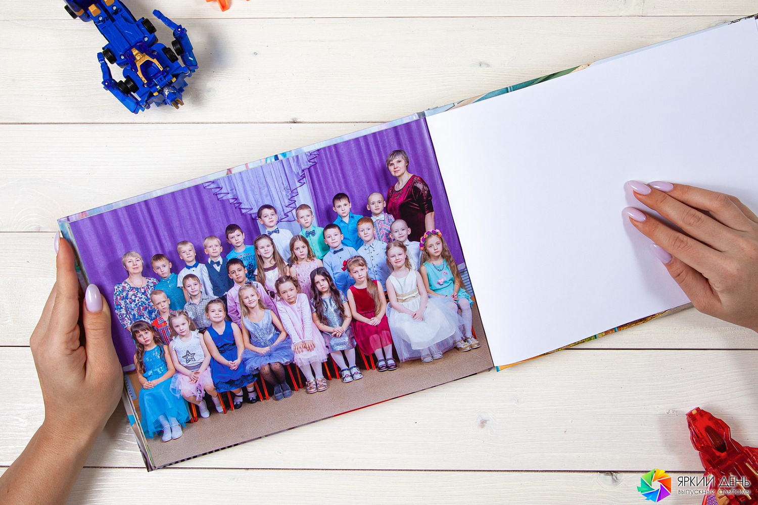 Выпускные фотоальбомы для детских садов «Премиум»